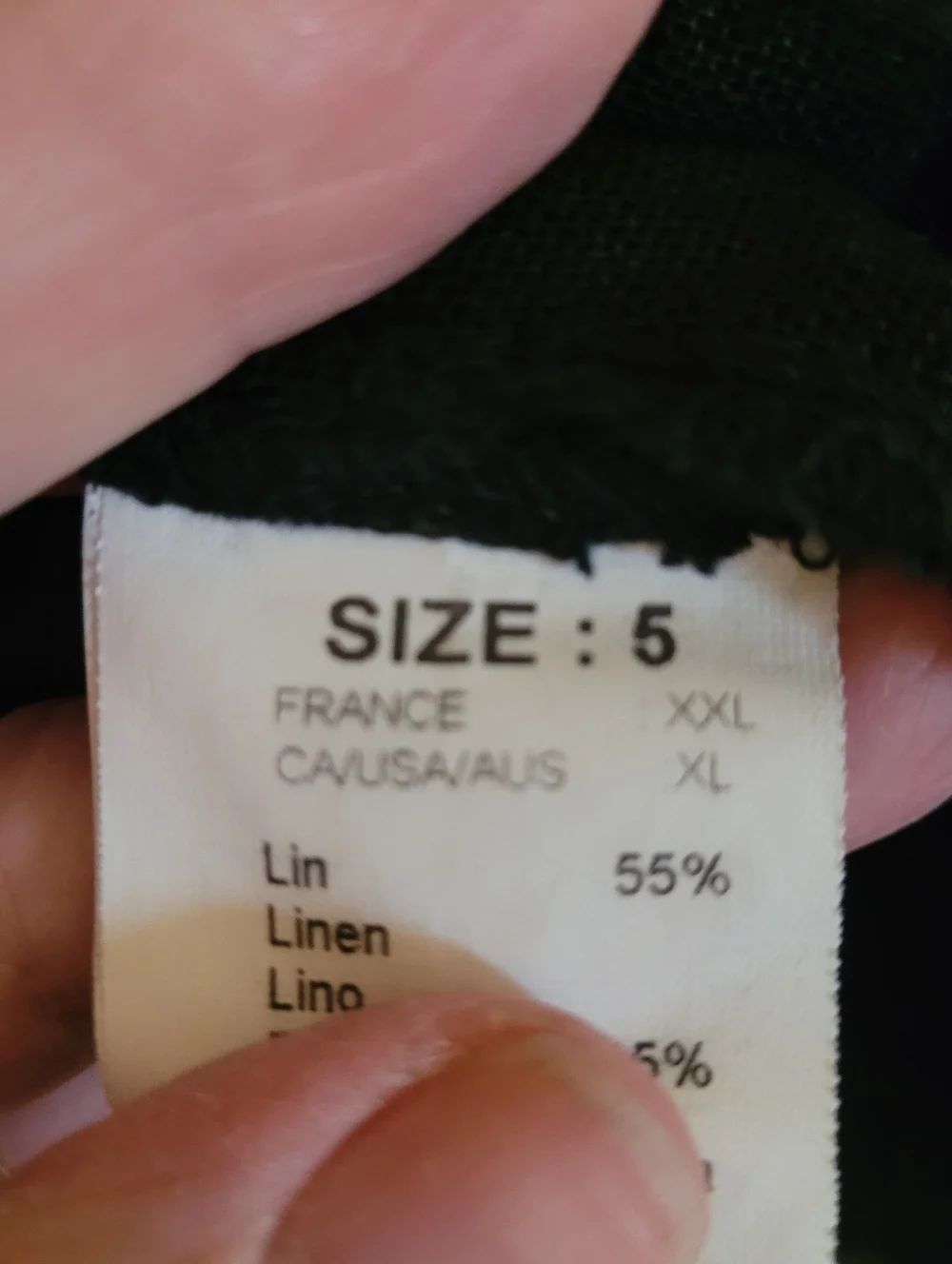 Tara Vao linen blend lightweight funky jacket - XL. Y4 - Picture 10 of 10